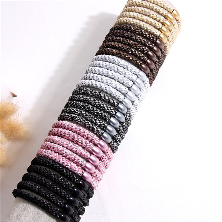 Accessoires Couverture en cuir épais Coiffure en caoutchouc durable
