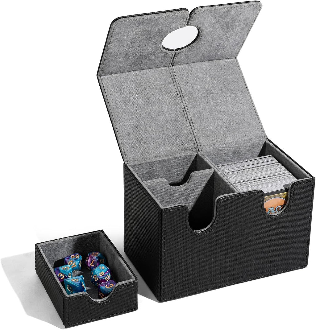 Boîte de rangement avec tiroirs à carte en polyuréthane double couche
