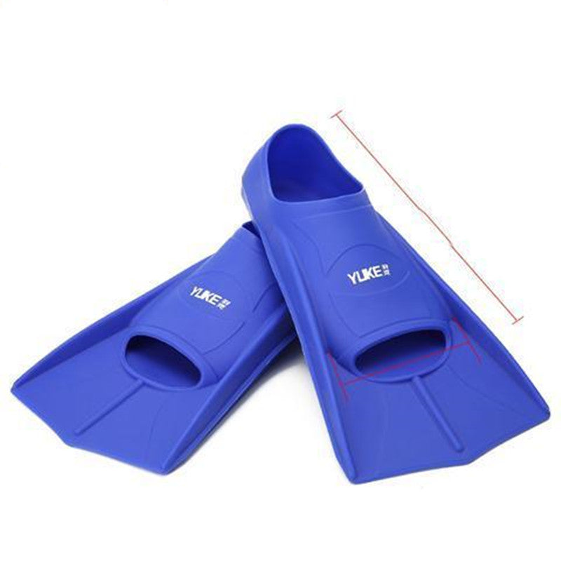 Ailes de natation pour hommes silicone freestyle ailettes courtes