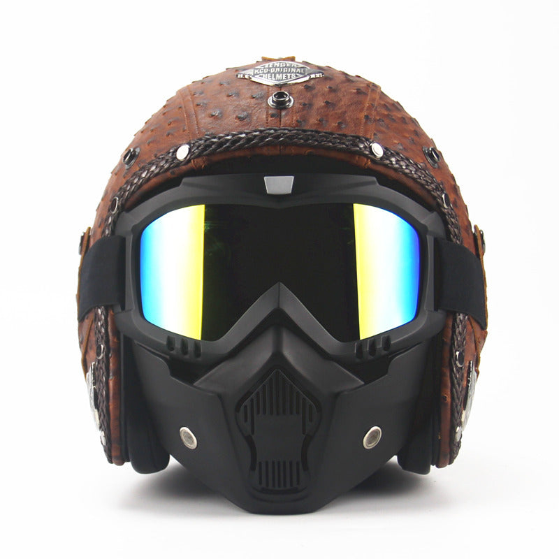 Handmade quatre saisons caractéristique rétro casque Halley