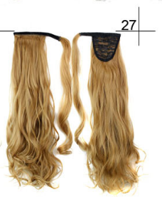 Wig Pas de trace Invisible Magic Stick Roll Tail