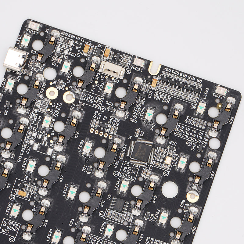 PCB carte mère câblé RGB clavier personnalisé