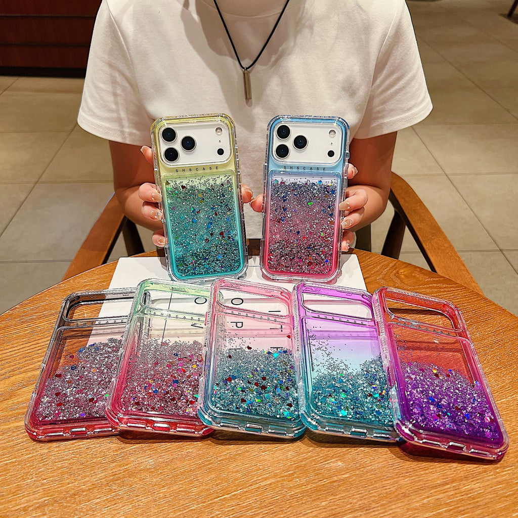 Coque de téléphone Dream Gradient Trois-en-un résistant à la goutte