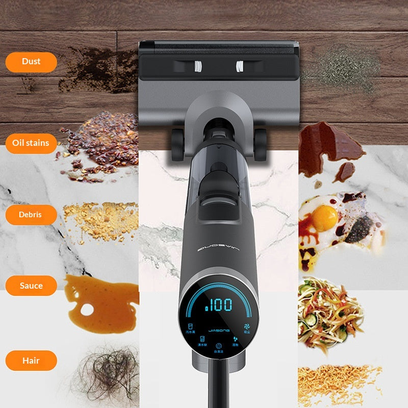 Wireless Smart Home Floor Lave-linge sec et humide à double usage