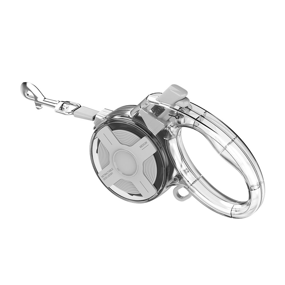 Corde de maintien automatique des mains de chien rétractable