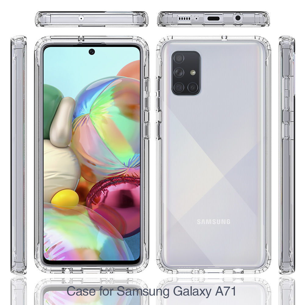 Cas de téléphone transparent anti-drop
