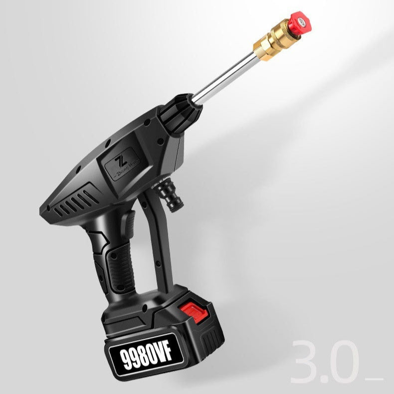 Batterie Lithium sans fil pistolet de lavage de voiture Portable haute tension