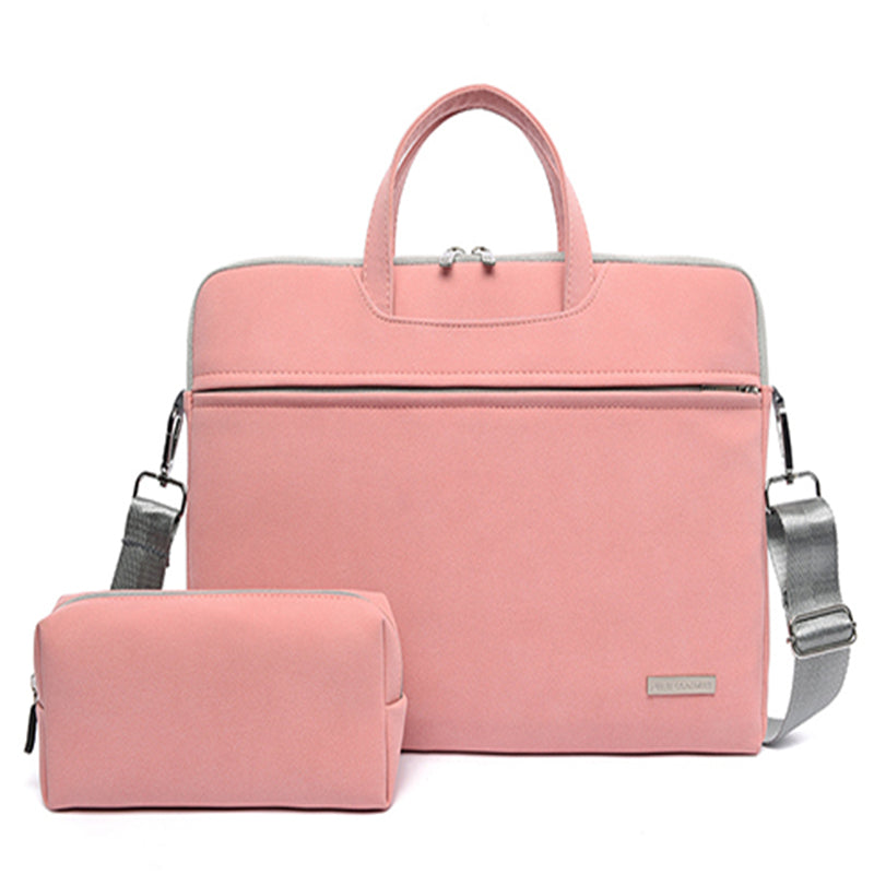 PU Leather Women Portable Bag Satchel Satchel for Macbook Air 13.3 14 15.6