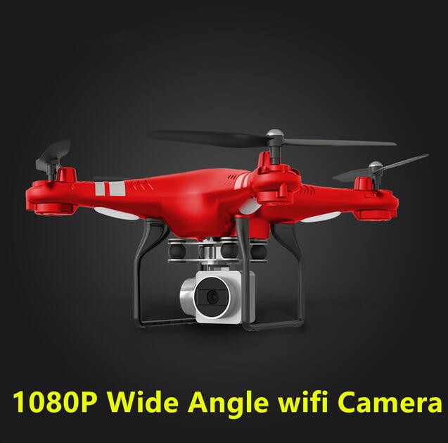 SH5H Mini télécommande Hélicoptère sans pilote 1080P Large Angle WIFI FPV