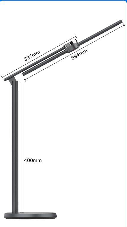 Bureau étudiant Protection des yeux Lampe de lit de chambre à coucher à lecture pliante