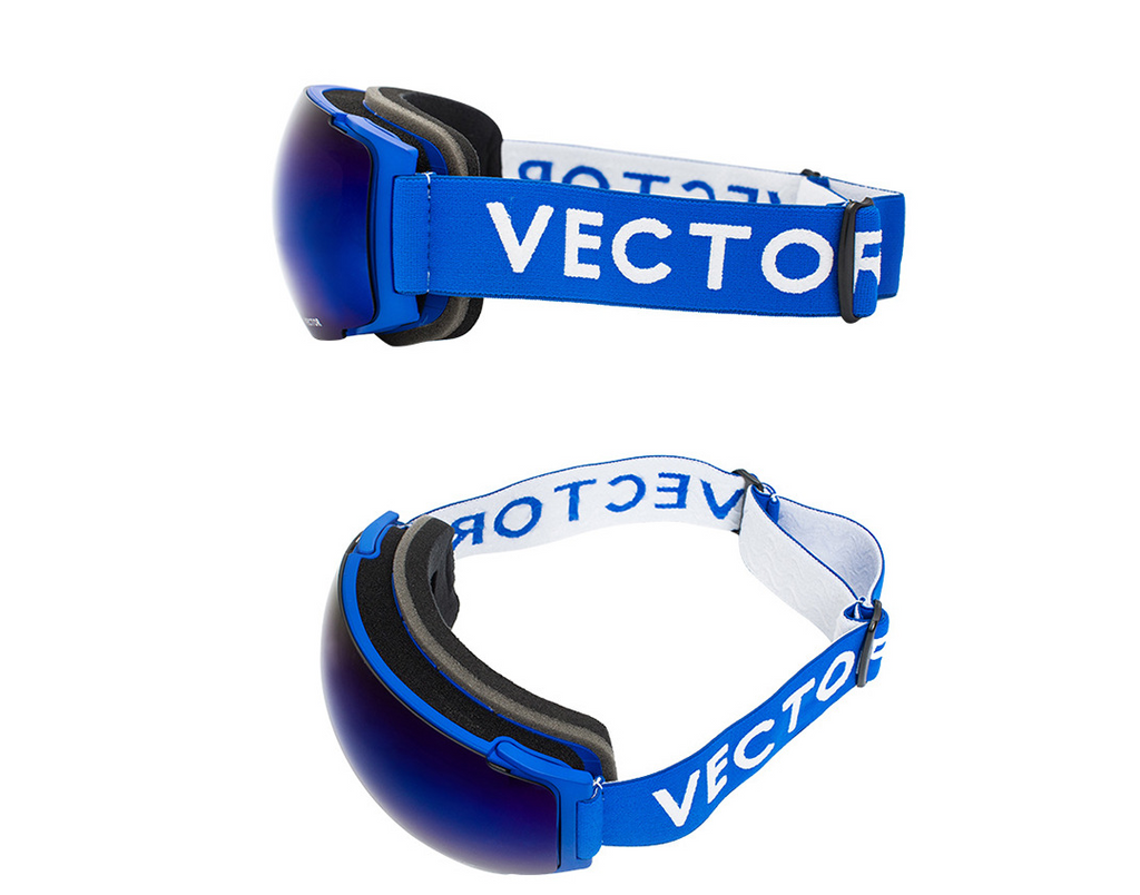Verres de ski pour hommes et femmes à double couche anti-fog surface sphérique avec ma