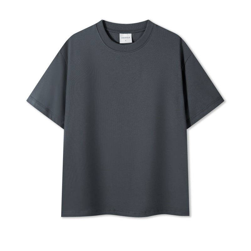T-shirt à manches courtes en col rond pour homme