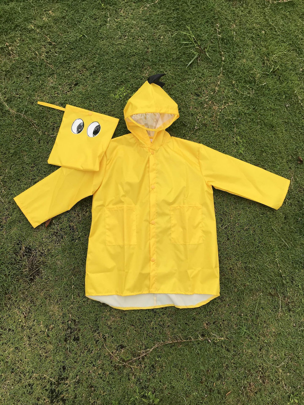Mode pour enfants Mignon simple dinosaure forme imperméable
