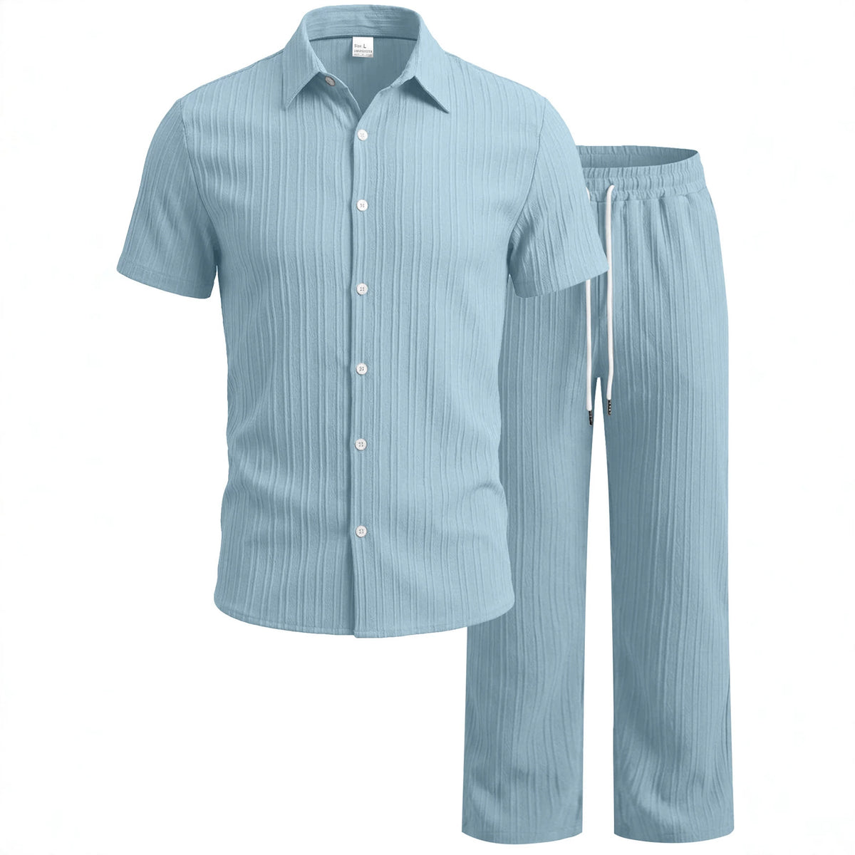 Ensemble casual Jacquard pour hommes