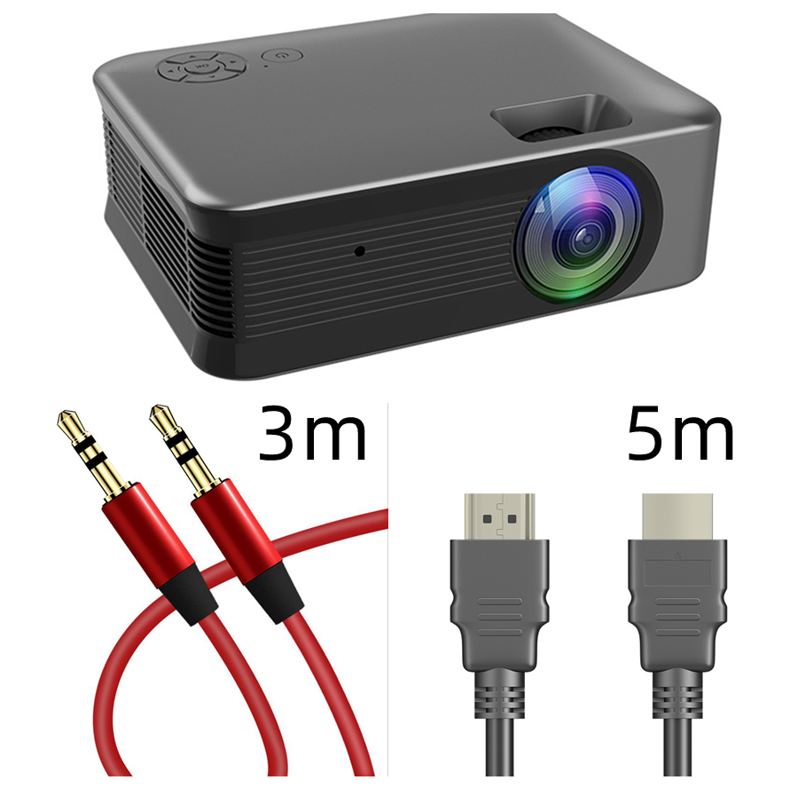 Portable petit sans fil haute définition multifonction intérieur et extérieur projet compact