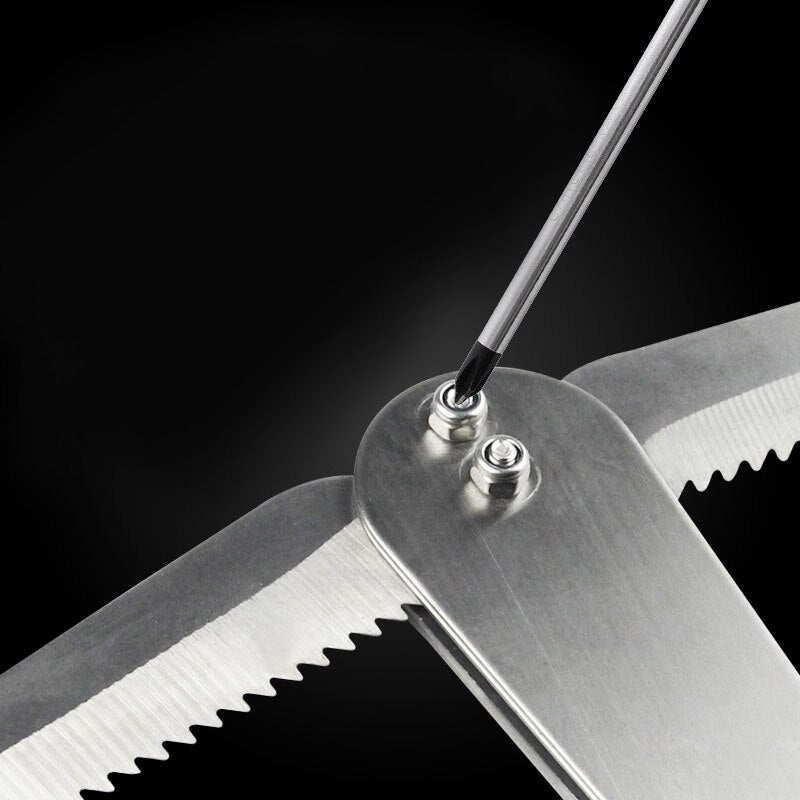 Cutter d'herbe pliable en acier inoxydable