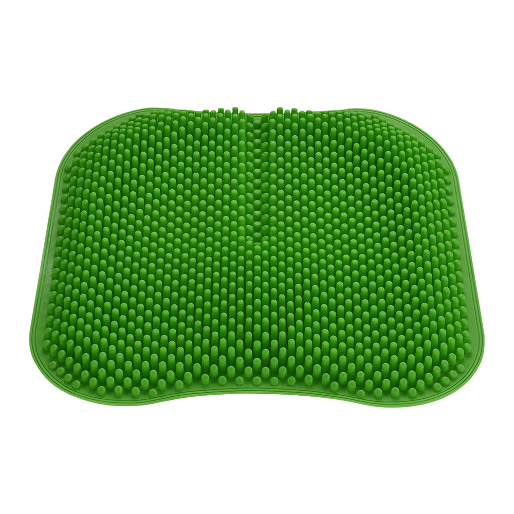 Coussin de massage de suspension 3D en silicone élastique