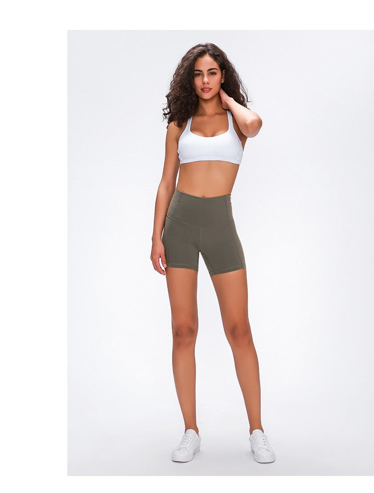 Hip-lifting port extérieur sport fitness serré short hip