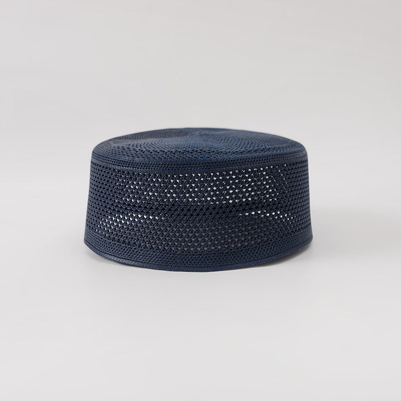 Chapeau ethnique musulman Cap culte Respirant Plat Chapeau de cérémonie