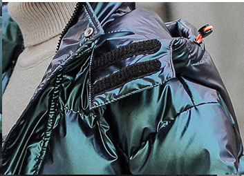 Style de l'Ouest Big Kids épais hiver Veste blanche Duck Down pour enfants