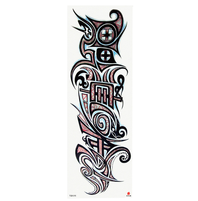 Plein bras étanche tatouage autocollants personnalisés 170 modèles disponibles mode belle simple d