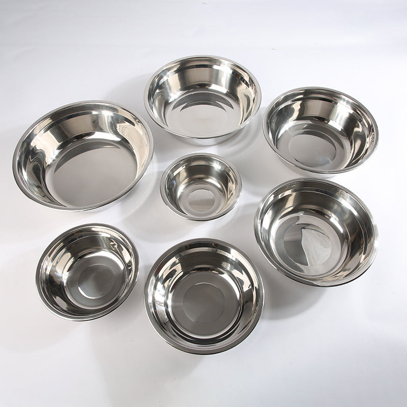 Bassins de soupe épais en acier inoxydable non magnétique
