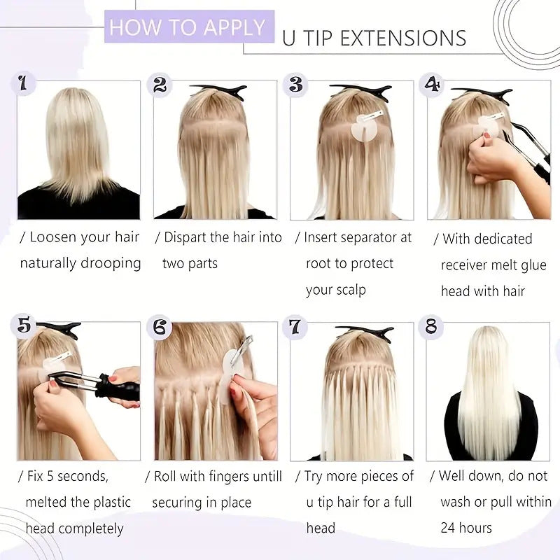 Extensions capillaires polyvalentes et portatives