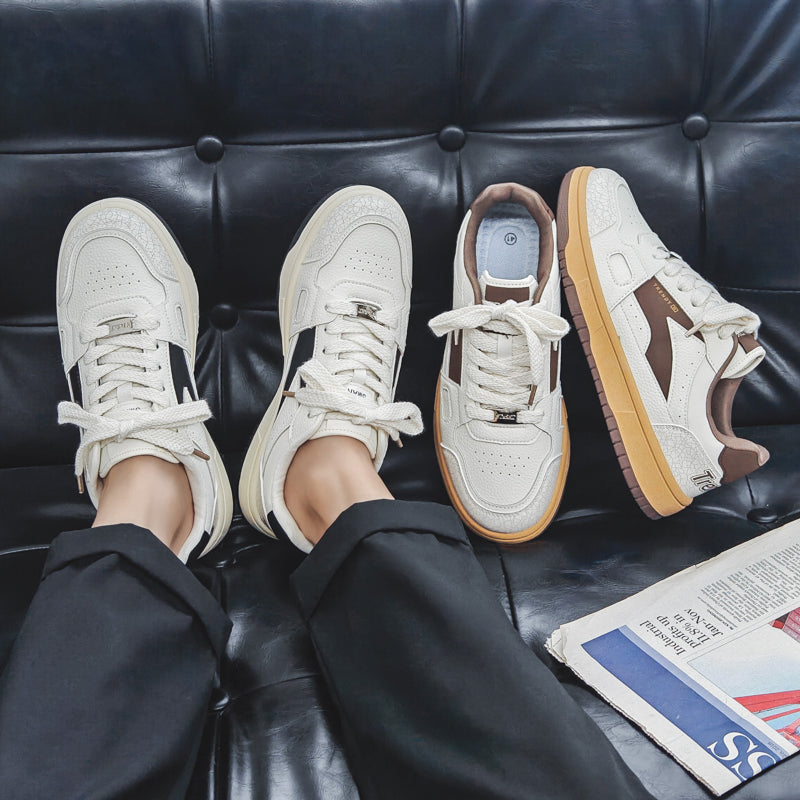 Chaussures de toile rétro homme tendance
