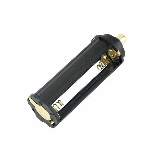 10pc 3 AAA Battery Holder Cylindrical Plastic Case for Round Circular Flashlight