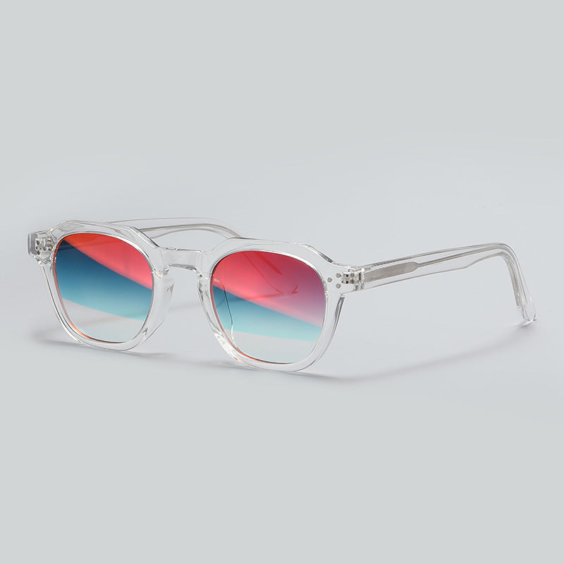 Lunettes de soleil rétro UVprotectives avec un style européen et américain distinctif