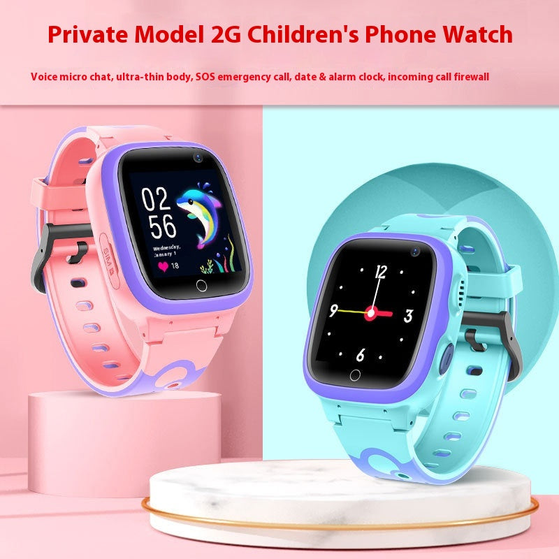 Q12S Montre de positionnement intelligente pour enfants