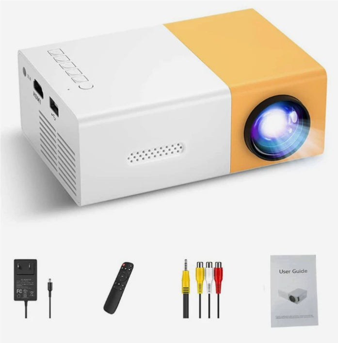 Accueil T300 Projecteur HD 1080 P Miniprojecteur