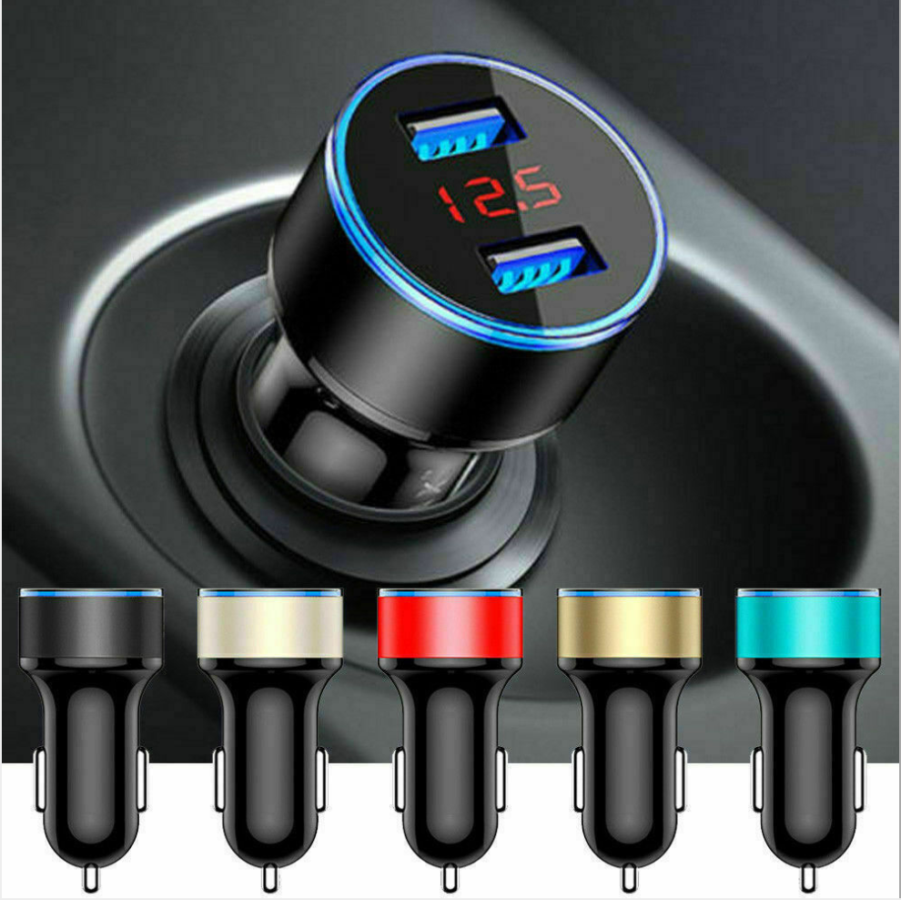 LED affichage numérique chargeur de voiture