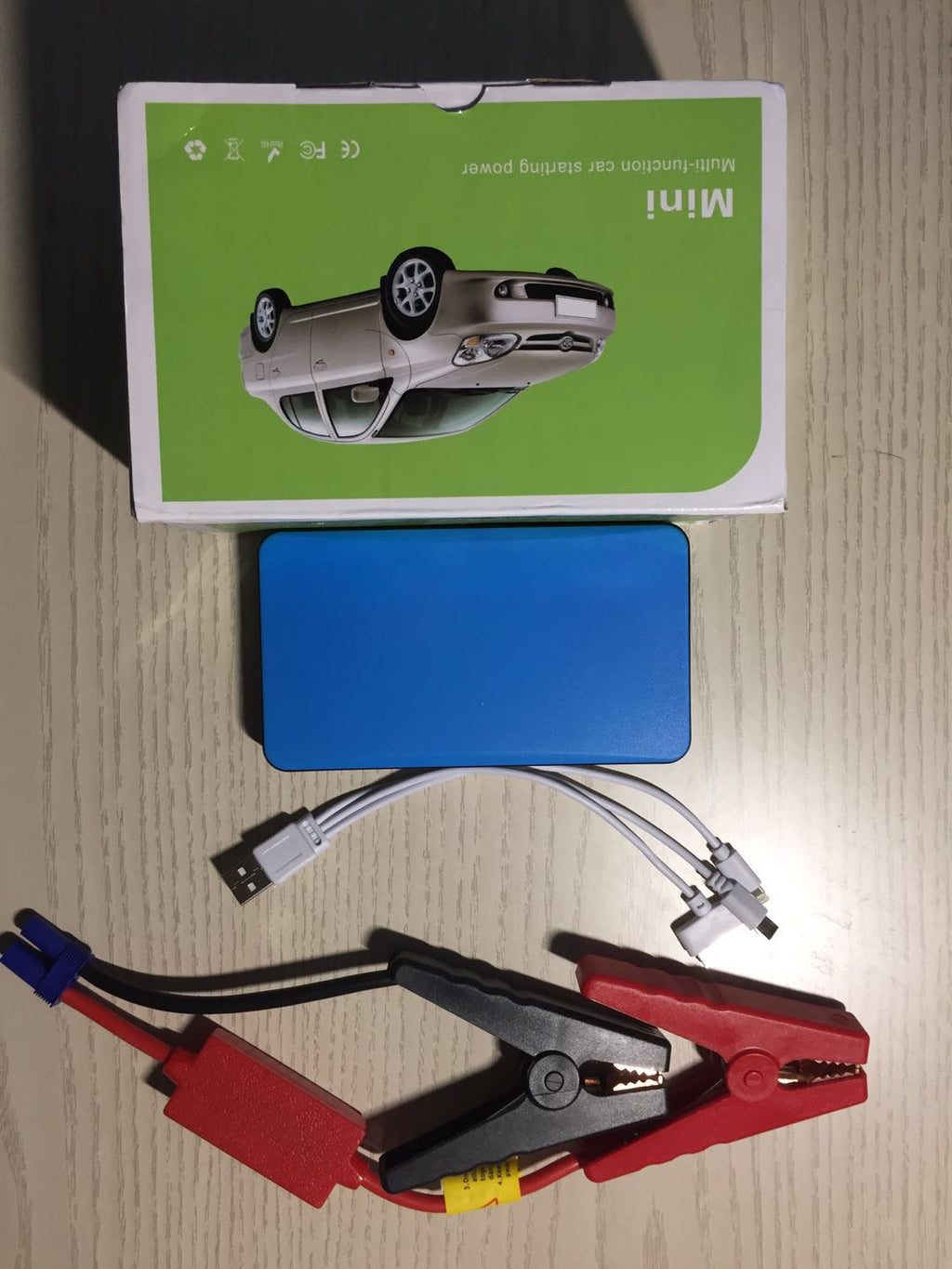 Car emergency start puissance charge trésor