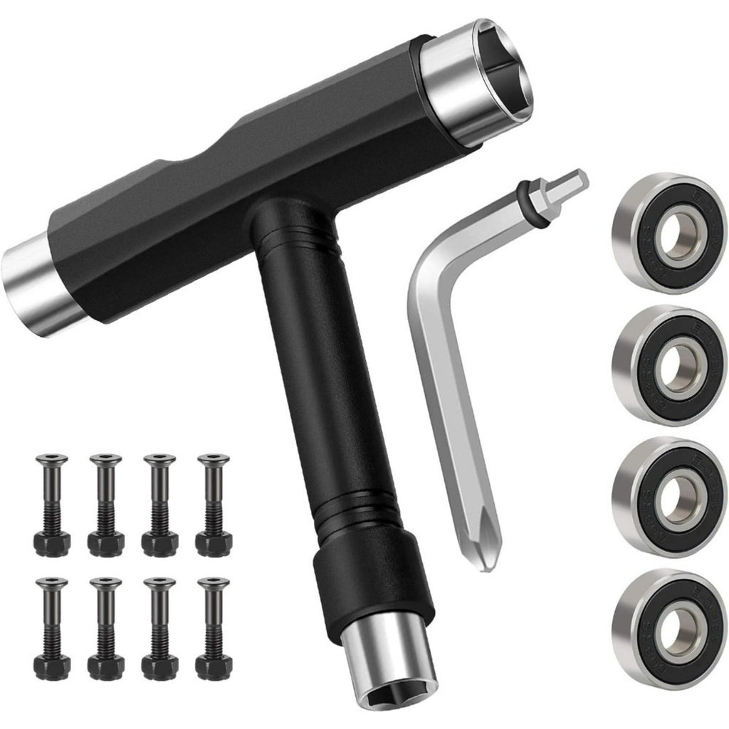 Party-Pakete - Skateboards T Tool 13pcs tout en un outil de skate portable multifonctionnel long
