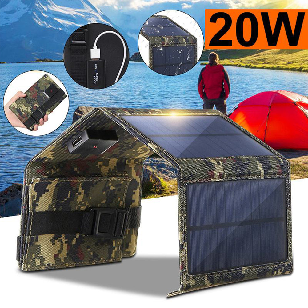 Sac pliant solaire