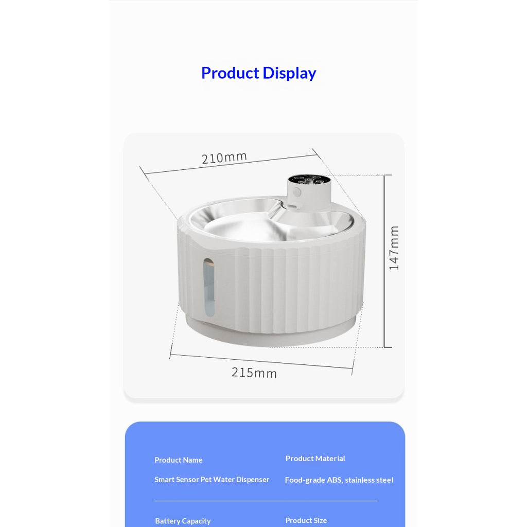 Capteur de circulation automatique en acier inoxydable