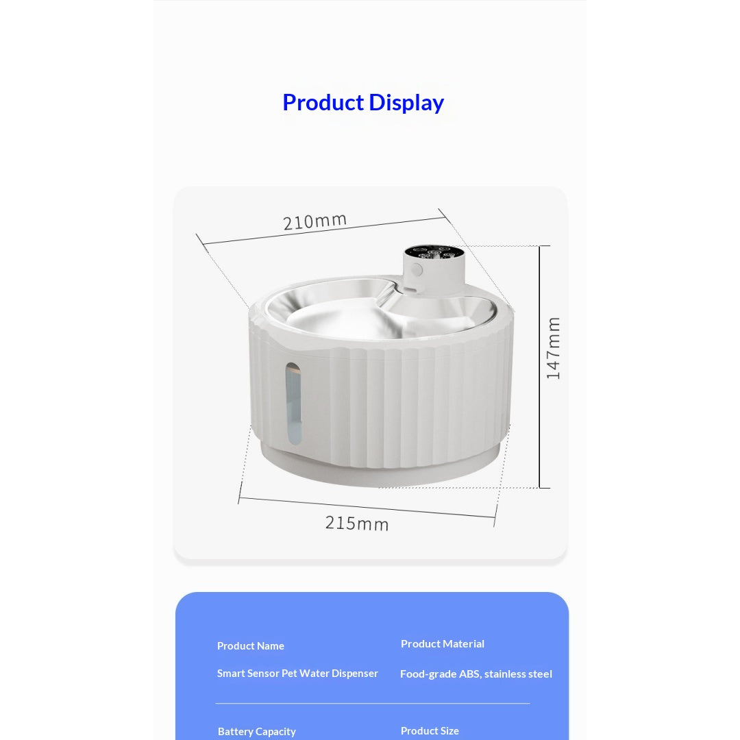 Capteur de circulation automatique en acier inoxydable