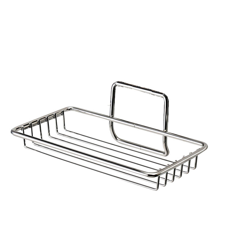Support de savon mural-simple couche carré-y compris patch-304 acier inoxydable-1 pièce