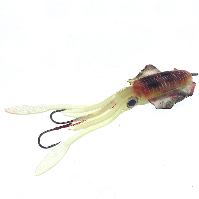 Souple avec le plomb Lumineux Bait Road Sous-faux Équipement de pêche à l'appât