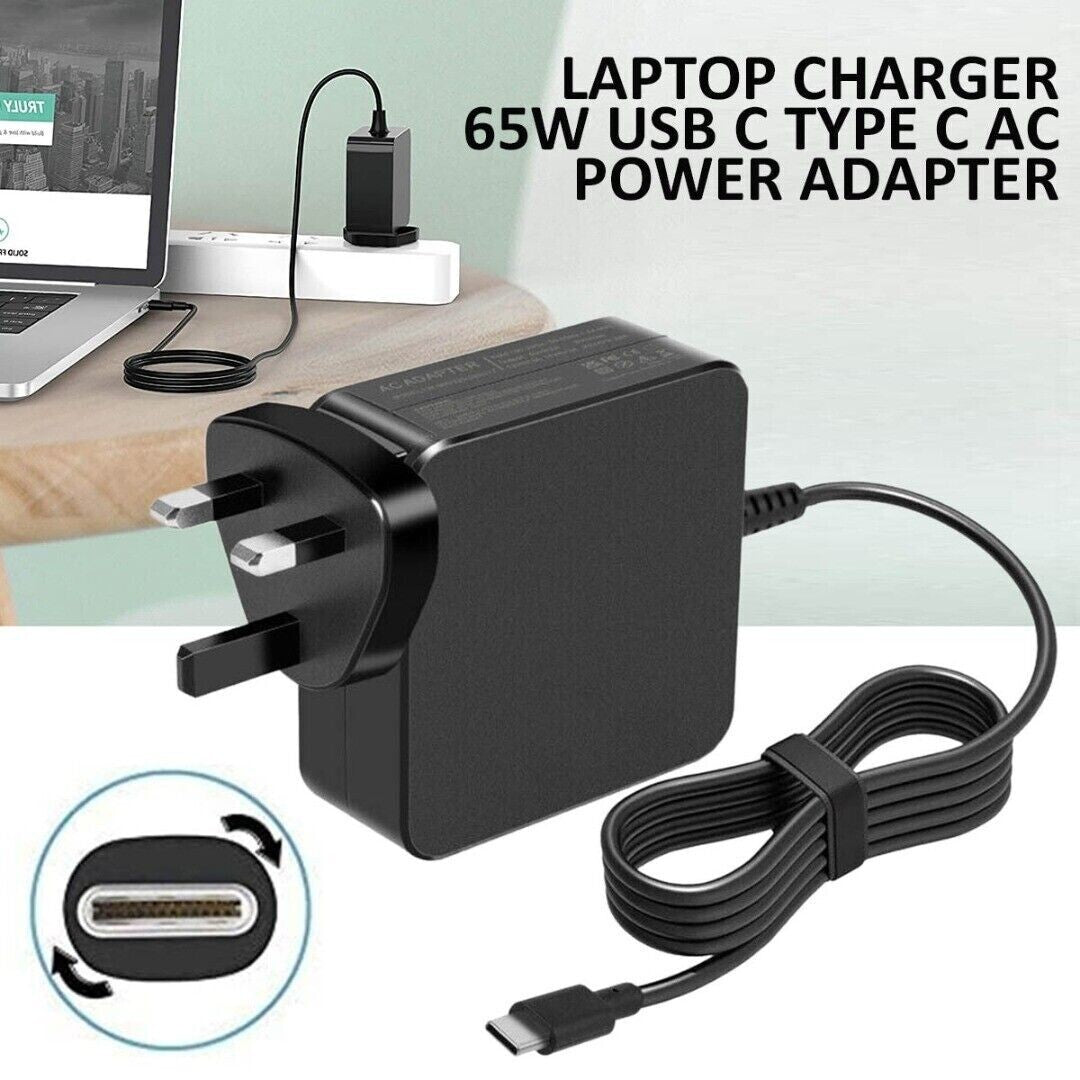 Chargeur USB C de type C 65W pour DELL