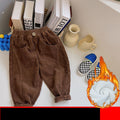 Pantalons d'automne et d'hiver pour enfants Pantalons en coton Corduroy