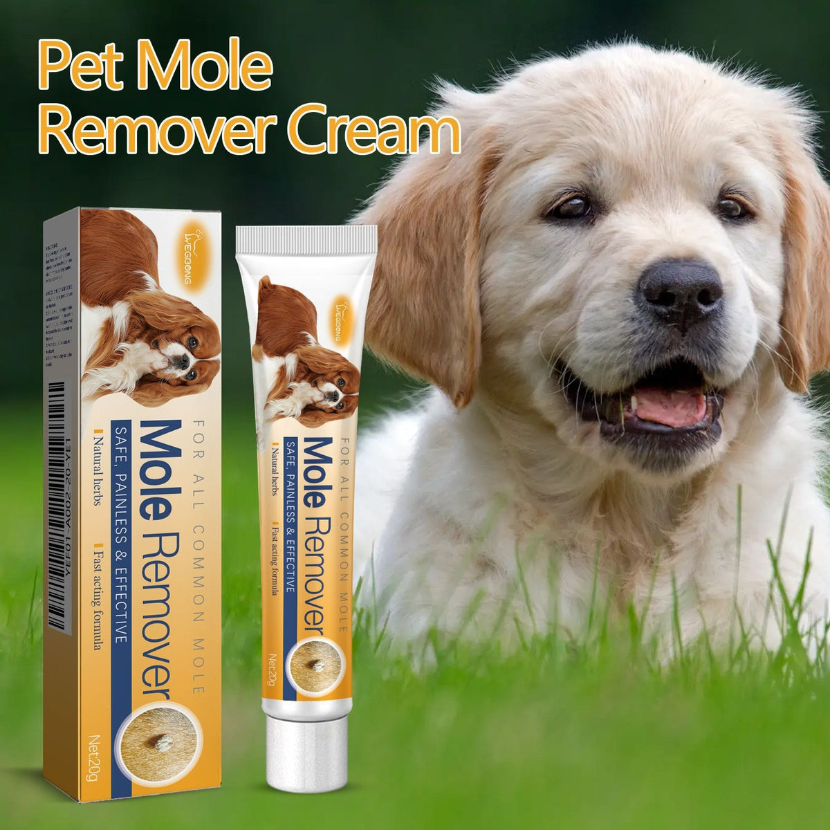 Yegbong Pet Repair Crème Chien et Chat Pet Soins et Réparation de la peau anormales