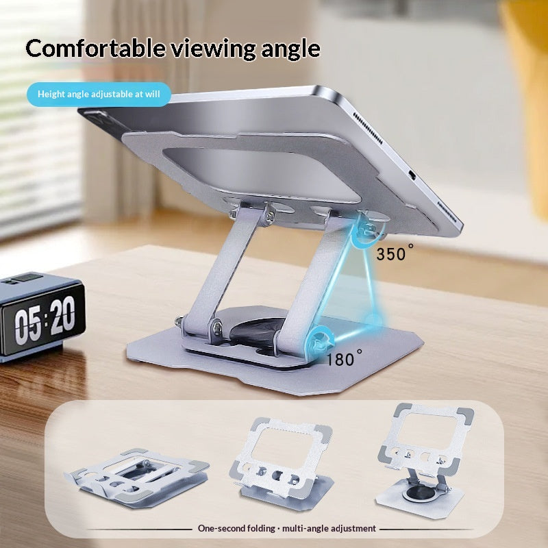 Support de tablette pliable portable paresseux réglable en hauteur