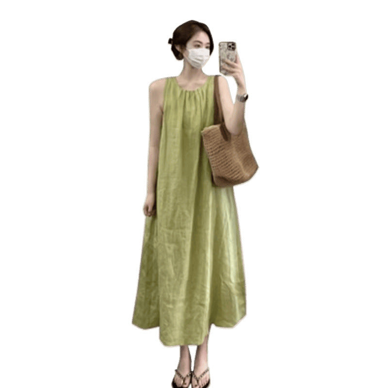 Plus Size Sleeveless Dress