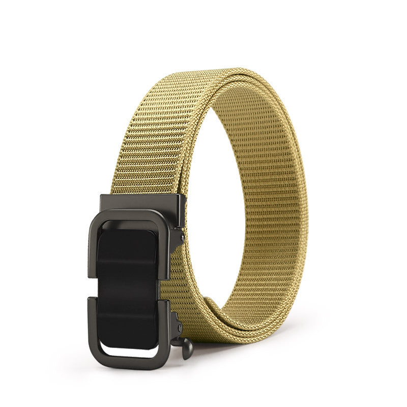 Ceinture pour homme en nylon sans dents