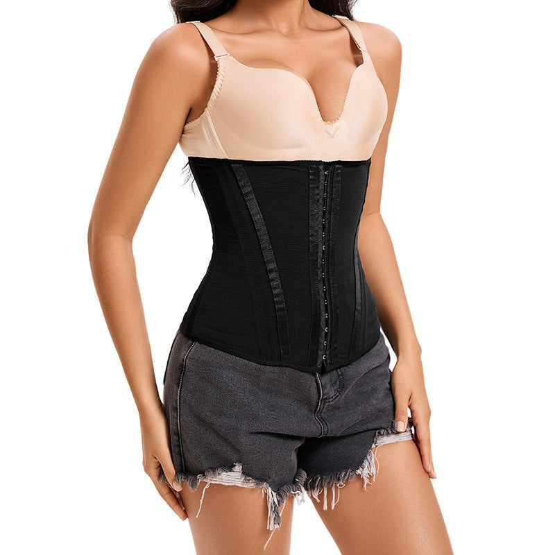Femmes Waist Trainer Corset Zipper corps Shaper Tummy Control Underbust Cincher