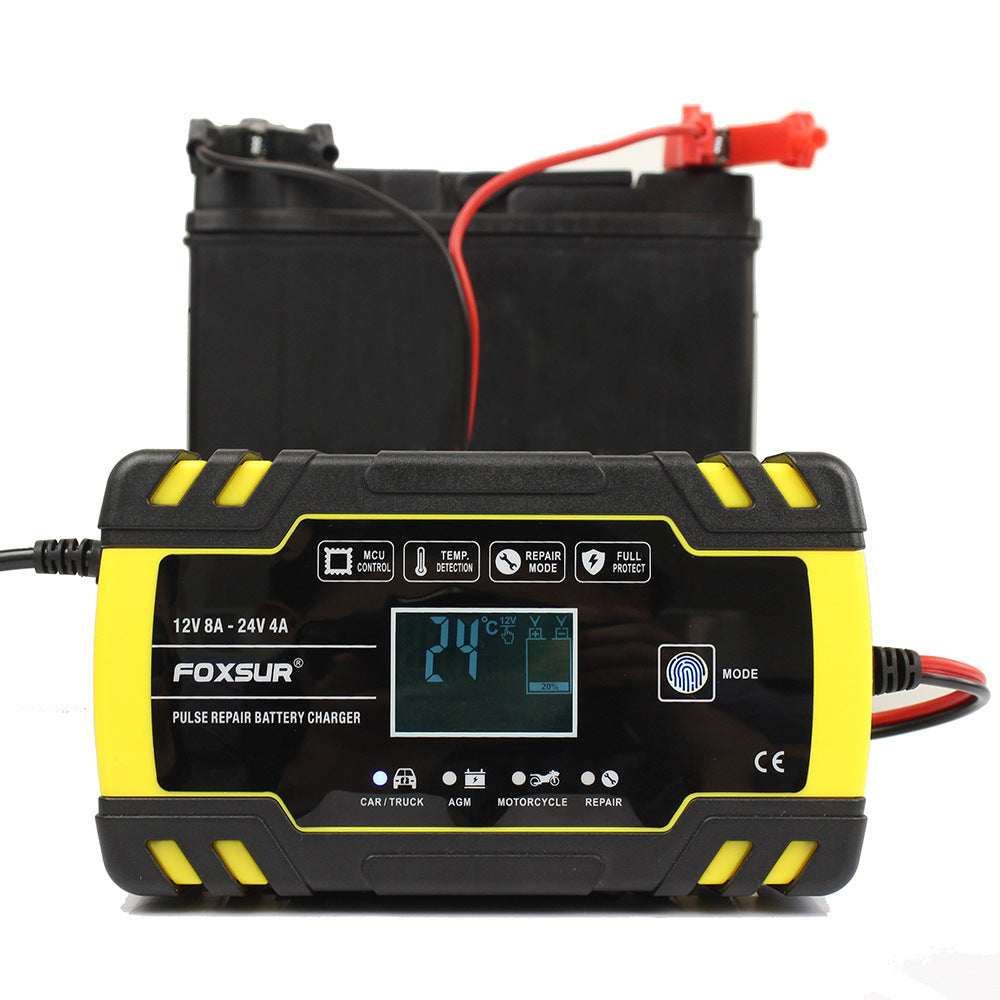 Chargeur de batterie de voiture de moto