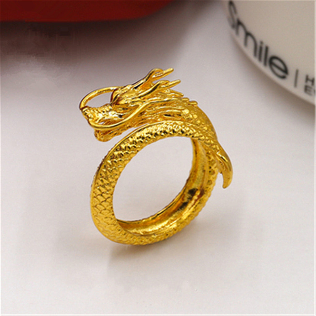 Anneau dragon et phénix