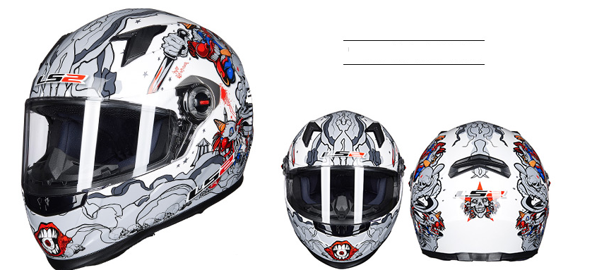 Casque d'équipage de moto